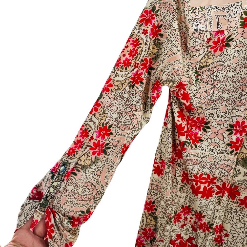 Anthropologie Tiny Devas Popover Tunic Size S Pai… - image 5